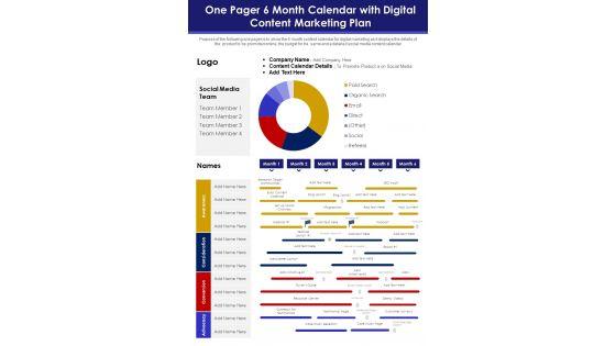One_Pager_6_Month_Calendar_With_Digital_Content_Marketing_Plan_PDF_Document_PPT_Template_Slide_1.jpg
