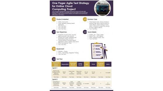 One_Pager_Agile_Test_Strategy_For_Online_Cloud_Computing_Project_PDF_Document_PPT_Template_Slide_1.jpg