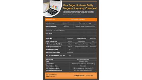 One_Pager_Business_Entity_Progress_Summary_Overview_PDF_Document_PPT_Template_Slide_1.jpg