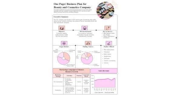 One_Pager_Business_Plan_For_Beauty_And_Cosmetics_Company_PDF_Document_PPT_Template_Slide_1.jpg