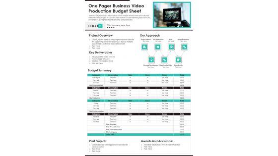 One_Pager_Business_Video_Production_Budget_Sheet_PDF_Document_PPT_Template_Slide_1.jpg
