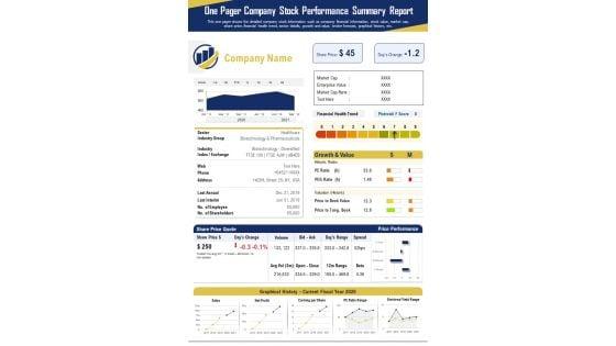 One_Pager_Company_Stock_Performance_Summary_Report_PDF_Document_PPT_Template_Slide_1.jpg
