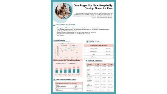 One_Pager_For_New_Hospitality_Startup_Financial_Plan_PDF_Document_PPT_Template_Slide_1.jpg