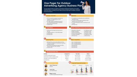 One_Pager_For_Outdoor_Advertising_Agency_Business_Plan_PDF_Document_PPT_Template_Slide_1.jpg