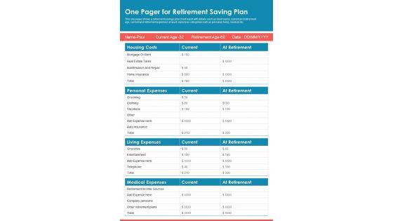 One_Pager_For_Retirement_Saving_Plan_PDF_Document_PPT_Template_Slide_1.jpg