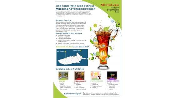 One_Pager_Fresh_Juice_Business_Magazine_Advertisement_Report_PDF_Document_PPT_Template_Slide_1.jpg
