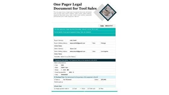 One_Pager_Legal_Document_For_Tool_Sales_PDF_Document_PPT_Template_Slide_1.jpg