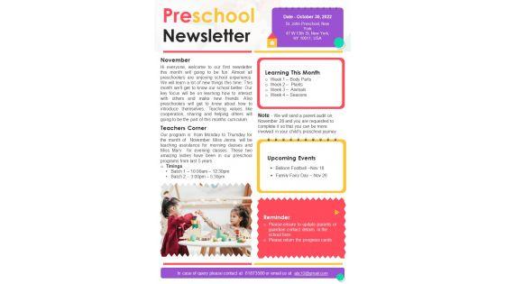 One_Pager_Monthly_Kindergarten_School_Updates_Newsletter_PDF_Document_PPT_Template_Slide_1.jpg