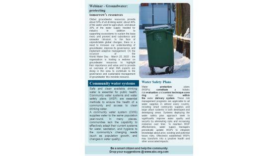 One_Pager_Neighborhood_Newsletter_For_Recycling_Water_PDF_Document_PPT_Template_Slide_2.jpg