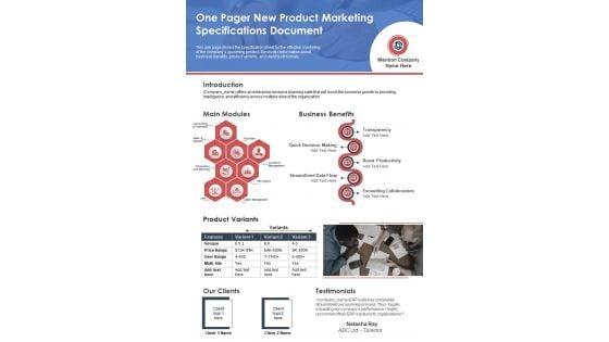 One_Pager_New_Product_Marketing_Specifications_Document_PDF_Document_PPT_Template_Slide_1.jpg
