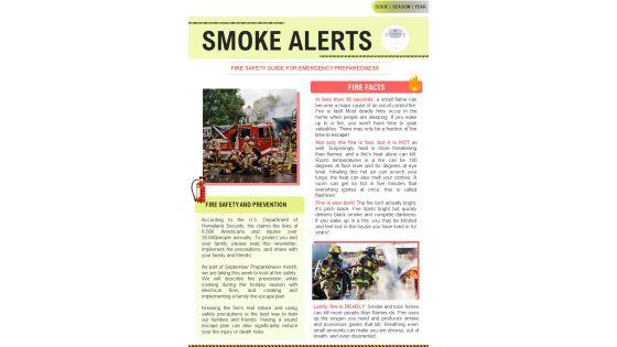 One_Pager_Newsletter_For_Emergency_Response_Planning_PDF_Document_PPT_Template_Slide_1.jpg