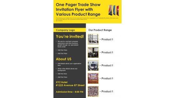 One_Pager_Trade_Show_Invitation_Flyer_With_Various_Product_Range_PDF_Document_PPT_Template_Slide_1.jpg