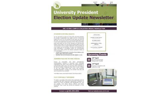 One_Pager_University_President_Election_Update_Newsletter_PDF_Document_PPT_Template_Slide_1.jpg