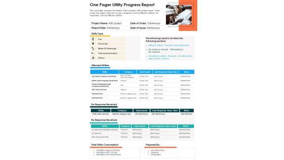 One_Pager_Utility_Progress_Report_PDF_Document_PPT_Template_Slide_1.jpg