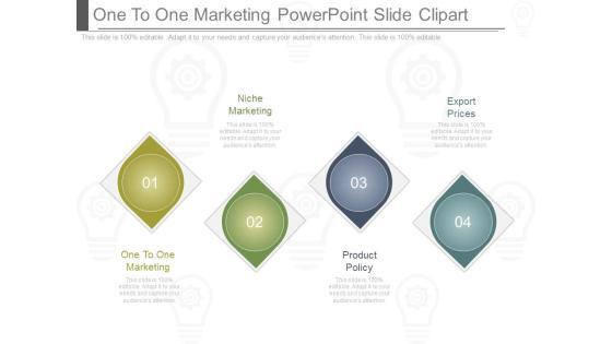One To One Marketing Powerpoint Slide Clipart One To One Marketing Powerpoint Slide Clipart