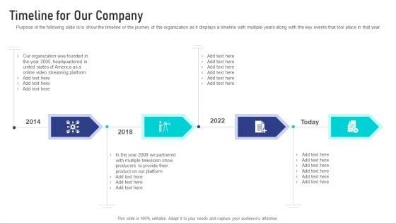 Online_Broadcasting_Services_Sector_Capital_Raising_Pitch_Deck_Timeline_For_Our_Company_Introduction_PDF_Slide_1.jpg