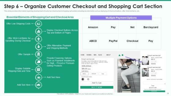 Online_Business_Strategy_Playbook_Step_6_Organize_Customer_Checkout_And_Shopping_Cart_Section_Slides_PDF_Slide_1.jpg