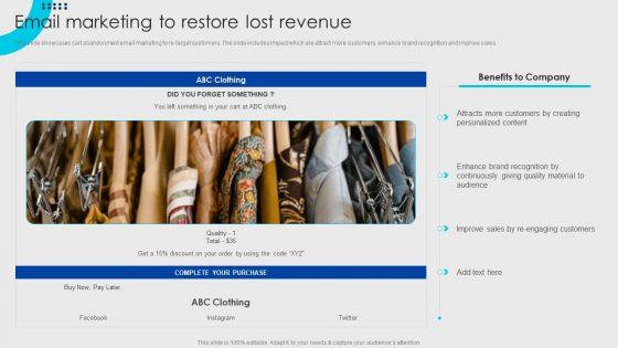 Online_Fashion_Firm_Summary_Email_Marketing_To_Restore_Lost_Revenue_Download_PDF_Slide_1.jpg