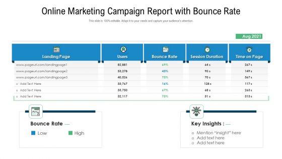 Online_Marketing_Campaign_Report_With_Bounce_Rate_Ppt_Pictures_Layout_PDF_Slide_1.jpg