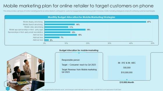 Online_Marketing_Techniques_For_Acquiring_Clients_Mobile_Marketing_Plan_For_Online_Retailer_Portrait_PDF_Slide_1.jpg