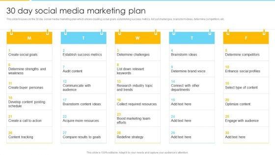 Optimizing_Ecommerce_Marketing_Plan_To_Improve_Sales_30_Day_Social_Media_Marketing_Plan_Guidelines_PDF_Slide_1.jpg