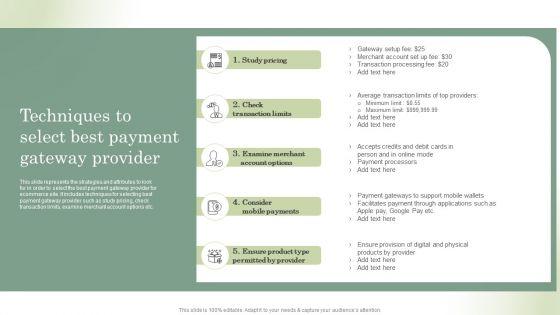 Optimizing_Online_Stores_Techniques_To_Select_Best_Payment_Gateway_Provider_Professional_PDF_Slide_1.jpg