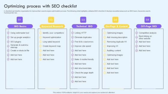 Optimizing_Process_With_SEO_Checklist_Ppt_PowerPoint_Presentation_File_Icon_PDF_Slide_1.jpg