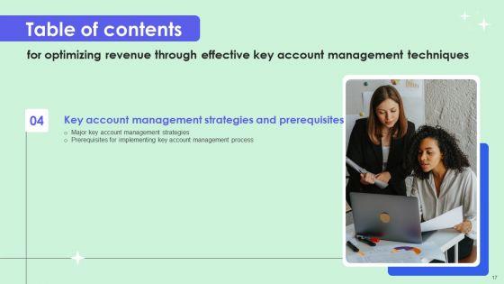 Optimizing_Revenue_Through_Effective_Key_Account_Management_Techniques_Ppt_PowerPoint_Presentation_Complete_Deck_With_Slides_Slide_17.jpg