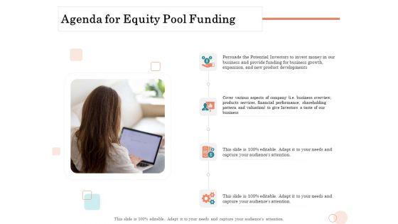 Option_Pool_Funding_Pitch_Deck_Agenda_For_Equity_Pool_Funding_Ppt_Pictures_Portfolio_PDF_Slide_1.jpg