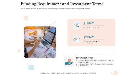 Option_Pool_Funding_Pitch_Deck_Funding_Requirement_And_Investment_Terms_Ppt_Gallery_Shapes_PDF_Slide_1.jpg