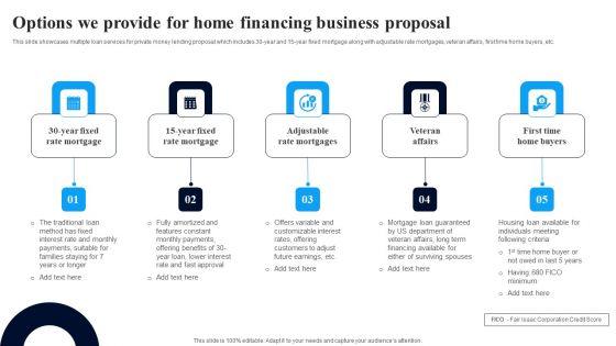 Options_We_Provide_For_Home_Financing_Business_Proposal_Ppt_Ideas_Skills_PDF_Slide_1.jpg