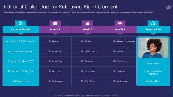 Organizational_Marketing_Playbook_Editorial_Calendars_For_Releasing_Right_Content_Sample_PDF_Slide_1.jpg