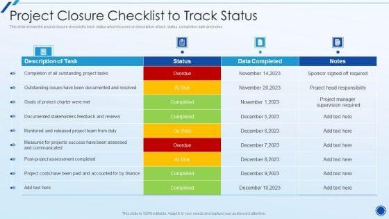 Organizing_Action_Plan_For_Successful_Project_Management_Project_Closure_Checklist_To_Track_Status_Structure_PDF_Slide_1.jpg