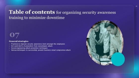 Organizing_Security_Awareness_Training_To_Minimize_Downtime_Ppt_PowerPoint_Presentation_Complete_Deck_With_Slides_Slide_31.jpg