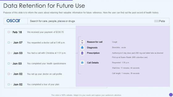 Oscar_Healthcare_Data_Retention_For_Future_Use_Ppt_Outline_Gallery_PDF_Slide_1.jpg