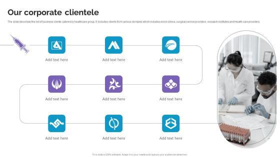 Our Corporate Clientele Life Science And Healthcare Solutions Company Profile Summary PDF Our Corporate Clientele Life Science And Healthcare Solutions Company Profile Summary PDF