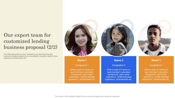 Our_Expert_Team_For_Customized_Lending_Business_Proposal_Guidelines_PDF_Slide_2.jpg