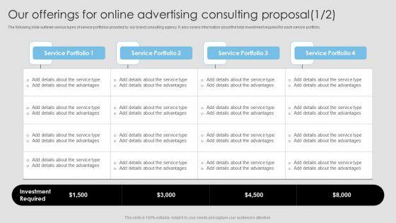 Our_Offerings_For_Online_Advertising_Consulting_Proposal_Pictures_PDF_Slide_1.jpg