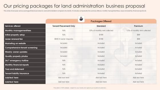 Our_Pricing_Packages_For_Land_Administration_Business_Proposal_Icons_PDF_Slide_1.jpg