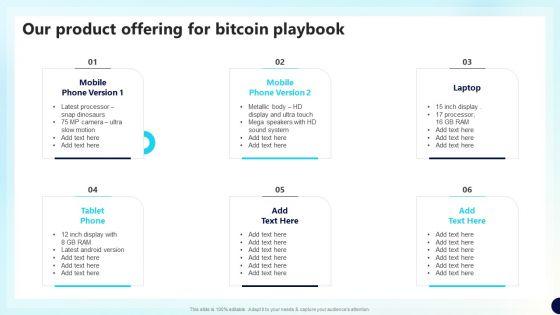 Our_Product_Offering_For_Bitcoin_Playbook_Decentralized_Fund_Investment_Playbook_Designs_PDF_Slide_1.jpg
