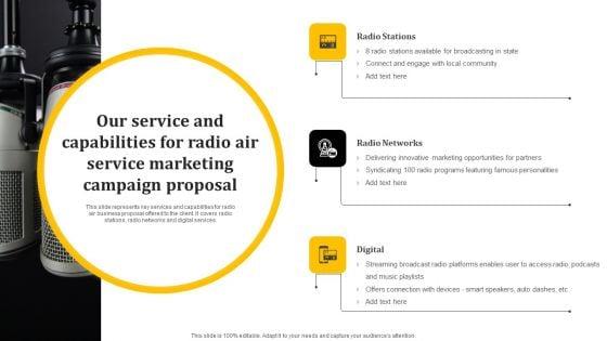 Our_Service_And_Capabilities_For_Radio_Air_Service_Marketing_Campaign_Proposal_Formats_PDF_Slide_1.jpg
