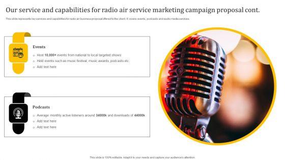 Our_Service_And_Capabilities_For_Radio_Air_Service_Marketing_Campaign_Proposal_Formats_PDF_Slide_2.jpg