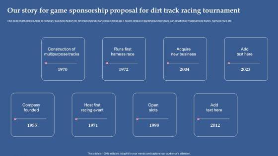 Our_Story_For_Game_Sponsorship_Proposal_For_Dirt_Track_Racing_Tournament_Demonstration_PDF_Slide_1.jpg