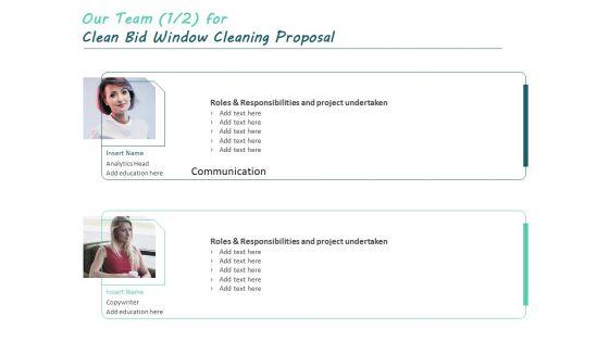 Our_Team_For_Clean_Bid_Window_Cleaning_Proposal_Communication_Ppt_Infographic_Template_Themes_PDF_Slide_1.jpg