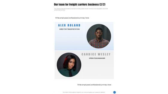 Our_Team_For_Freight_Carriers_Business_One_Pager_Sample_Example_Document_Slide_2.jpg