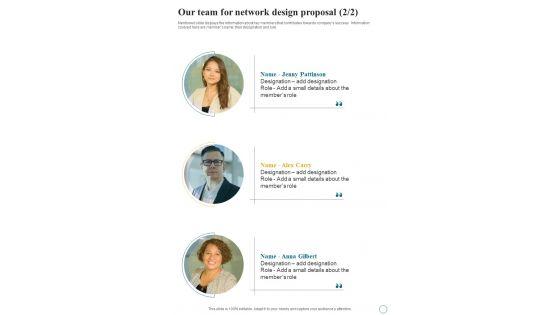 Our_Team_For_Network_Design_Proposal_One_Pager_Sample_Example_Document_Slide_2.jpg