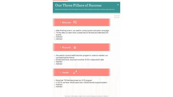 Our_Three_Pillars_Of_Success_One_Pager_Documents_Slide_1.jpg