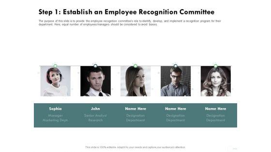 Outstanding Performer Workplace Step 1 Establish An Employee Recognition Committee Themes PDF Outstanding Performer Workplace Step 1 Establish An Employee Recognition Committee Themes PDF