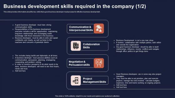 Overview_Of_Business_Growth_Plan_And_Tactics_Business_Development_Skills_Required_In_The_Company_Information_PDF_Slide_1.jpg