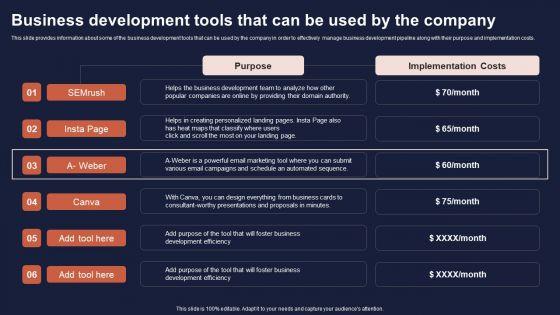 Overview_Of_Business_Growth_Plan_And_Tactics_Business_Development_Tools_That_Can_Be_Used_By_The_Company_Pictures_PDF_Slide_1.jpg